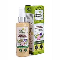 Nature Nuskha Onion, Pea Protein & Bhringraj Nourishing Hair Mist Spray Non-sticky for Hairfall & Dandruff Control with all Natural Ingredients, 100ml (100)