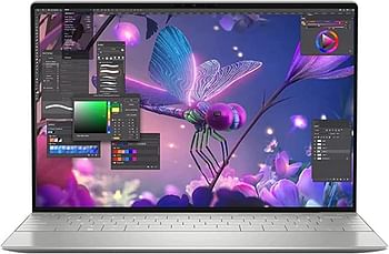 Dell XPS 13 Plus 9320 13.4" OLED 3.5K Laptop, Intel Evo Core i7-1260P, 16GB RAM, 512GB SSD, Touchscreen, Backlit Keyboard, Fingerprint Reader, Windows 11 Home (Silver)