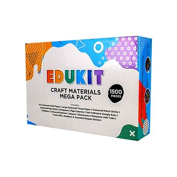 Craft Materials Pack of 1500 Pieces