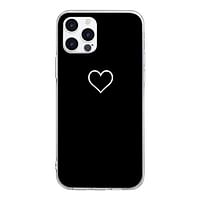 Black &; White Phone Case for iPhone 14 Pro-