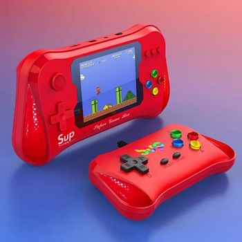 Game Console Portable Handheld Game Players 3.5inch High Definition Large Screen Retro SUP Video Game Console with 500 Games multicolor