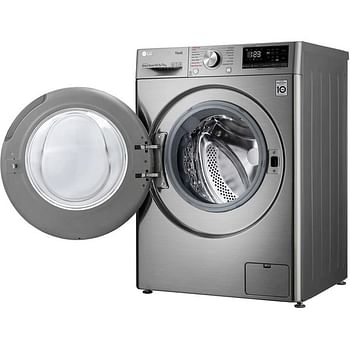 Lg Vivace Washer & Dryer, 10/7 Kg, Bigger Capacity, AI DD, Steam, ThinQ 10.0 kg F4V5RGP2T Stainless Silver