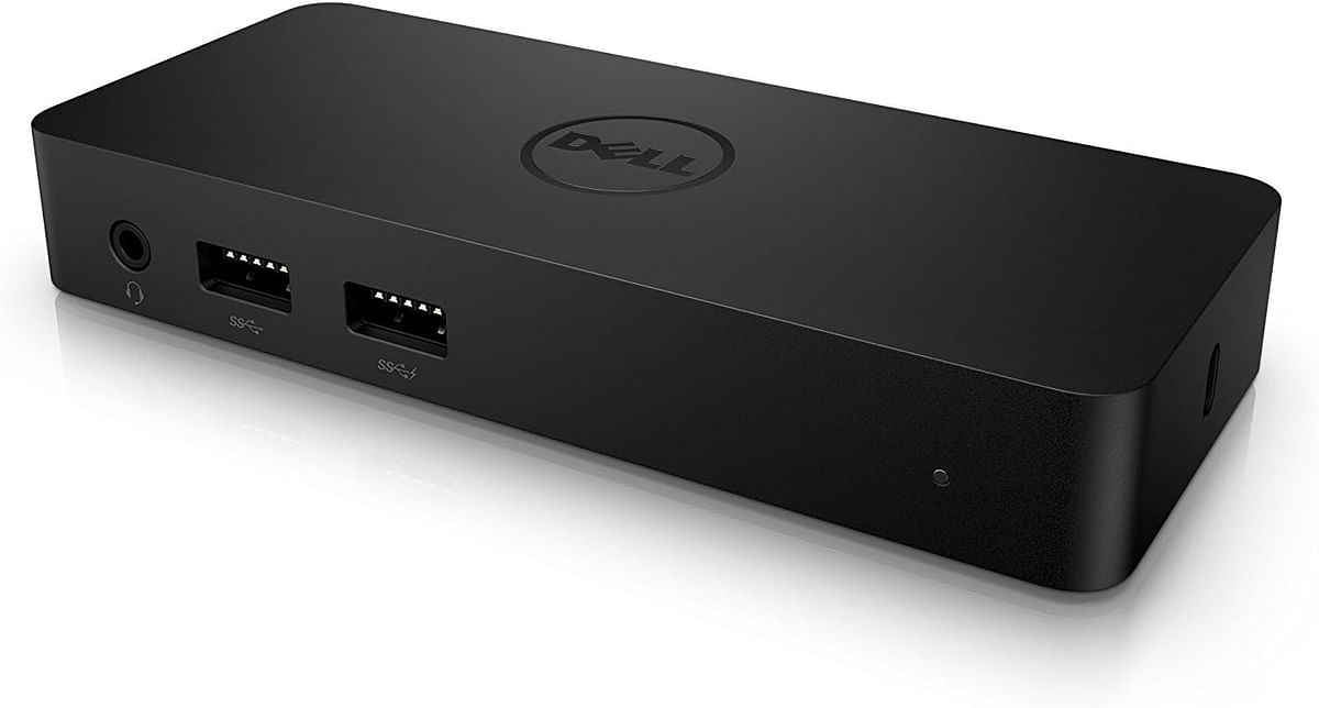 Dell USB 3.0 Full HD Dual Video Docking Station Universal Dock D1000 - Black