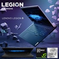 Lenovo LEGION 5 15IMH05H GAMING Core™ i7-10750H 2.6GHz 1TB+512GB SSD 16GB 15.6" (1920x1080) 144Hz WIN10 NVIDIA® RTX 2060 6144MB PHANTOM BLACK Backlit Keyboard