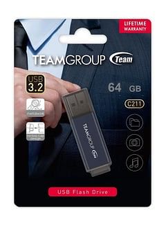 TEAMGROUP C211  64GB USB FLASH DRIVE
