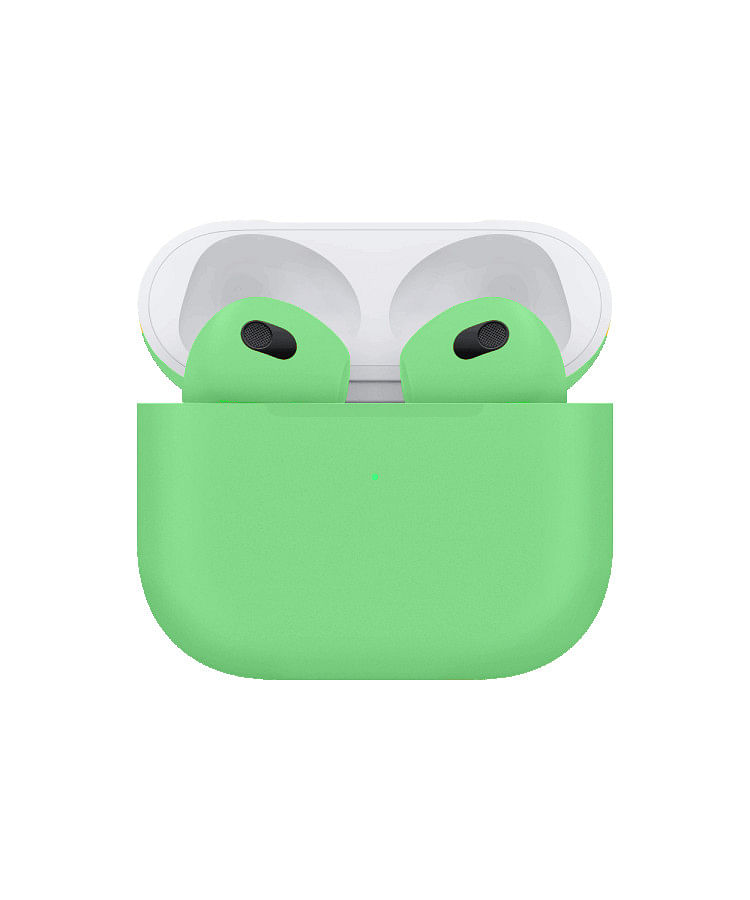 Caviar Customized Apple Airpods (3rd Generation) Matte Mint Green