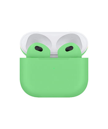 Apple Airpods (3rd Generation) Customized By Caviar Matte Mint Green