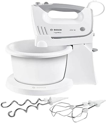 Bosch Hand Mixer - 450W - MFQ36460 -White