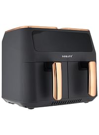 SOKANY SK-ZG-8030 8L DIGITAL 2800 Watt FAST FOOD DOUBLE DOOR AIR FRYER BEST QUALITY