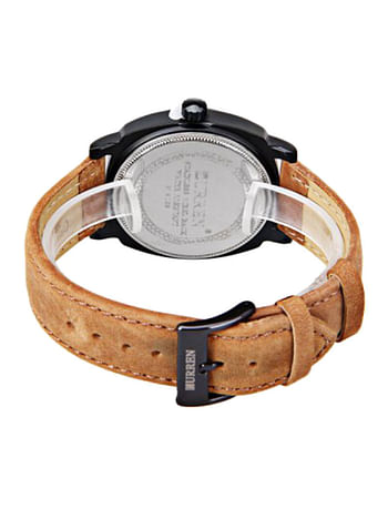 CURREN Men's Water Resistant Leather Watch 8139 - 42 mm - Brown