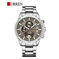 CURREN 8275 Original Brand Stainless Steel Band Wrist Watch For Men.