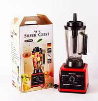 Crest sc-9880 blender 3L Capacity double cup 8000w food supplement cooking machine juicer - Silver