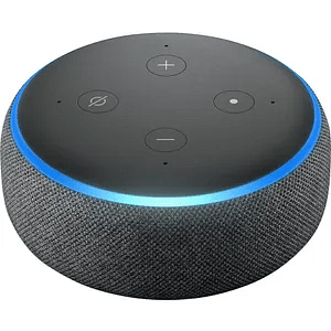 Echo Dot 3rd Gen Smart Speaker with Alexa Bluetooth and Wi-Fi Connectivity Charcoal