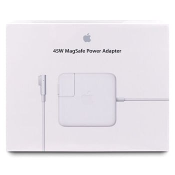 Apple 45w MagSafe Power Adapter For magnetic DC connector compatible With Mac book Air (MC747LL/A) White