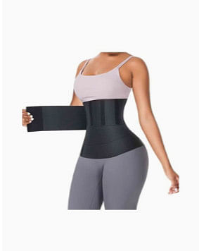 FeelinGirl Waist Trainer for Women Sauna Belt Tummy Wrap / Plus Size