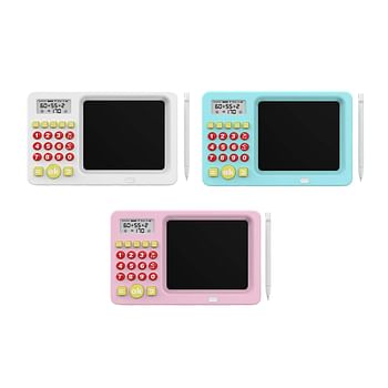 New Gift Toys 2 In 1 Kids Electronic Mental Arithmetic Balance Trainer Oral Math Counter Calculator LCD Writing Tablet random color