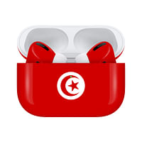 كافيار Airpods Pro (الجيل الثاني) اللامع علم تونس