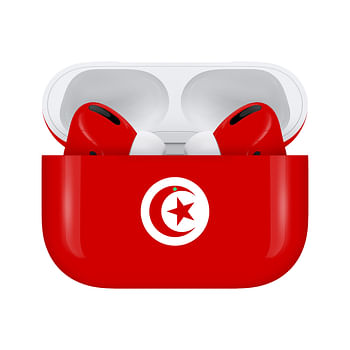 Apple Airpods Pro (2nd Generation) Customized By Caviar Glossy Tunisia Flag