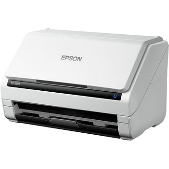 Epson Workforce Ds-530 Ii Color Duplex Document Scanner (B11B261202) White