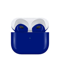 Apple Airpods (3rd Generation) Customized By Caviar Glossy Cobalt Blue