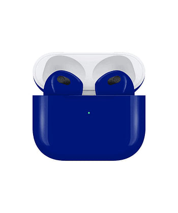 Apple Airpods (3rd Generation) Customized By Caviar Glossy Cobalt Blue