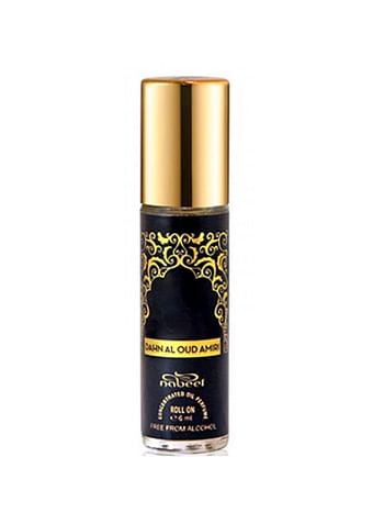 Nabeel 3 Pcs Dahn Al Oud Amiri Alchohol Free Roll On Oil Perfume 6ML