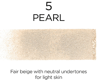 L'Oreal Paris Infallible Fresh Wear Foundation in a Powder, Up to 24H Wear, Pearl, 9ml (005 Pearl)
