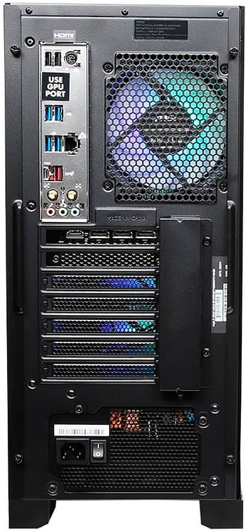 ام اس اي ايجيس R كمبيوتر مكتبي Intel Core i7-13700F الجيل الثالث عشر - 32 جيجا بايت رام - 1 تيرابايت SSD - GeForce RTX 3080 - (13NUD-461US) 2 تيرابايت HDD + 1 تيرابايت SSD - أسود