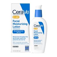CeraVe Facial Moisturizing Lotion with Sunscreen SPF 30 | Oil-Free Face Moisturizer with Sunscreen - 89 ml