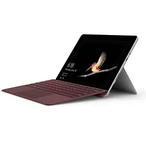 Microsoft Surface Go Signature Type Cover Ultra-Slim Design Backlit Glass Trackpad (KCS-00052) Burgundy