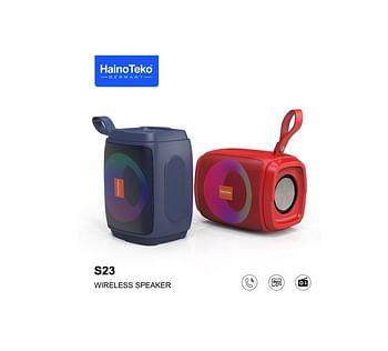 Hainoteko Wireless speaker S23 Waterproof/Black