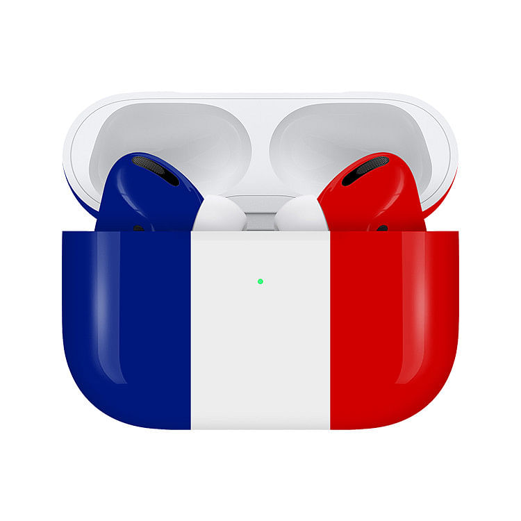 Apple Airpods Pro (2nd Generation) Customized By Caviar Glossy France Flag