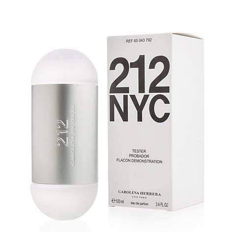 CAROLINA HERRERA Ladies 212 NYC EDT 100ML Spray Fragrances Extra strength - Tester