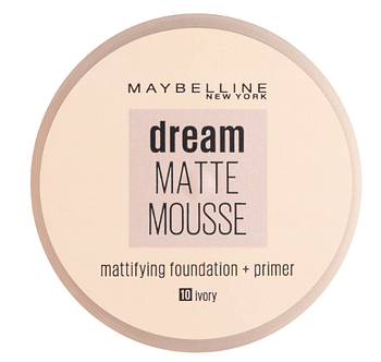 Maybelline New York Dream Matte Mousse SPF 15 10 Ivory 18ml