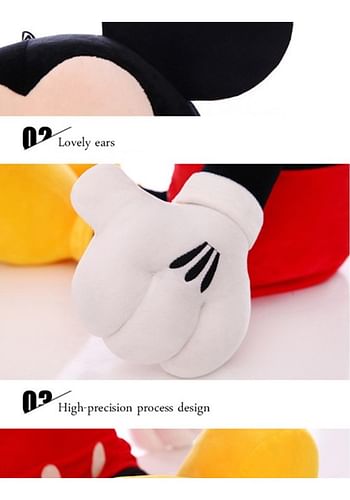 - Mouse Cute Cartoon Soft Plush Toy Lovely Stuffed Toy for Kids Perfect for Birthday Gifts 60 cm
