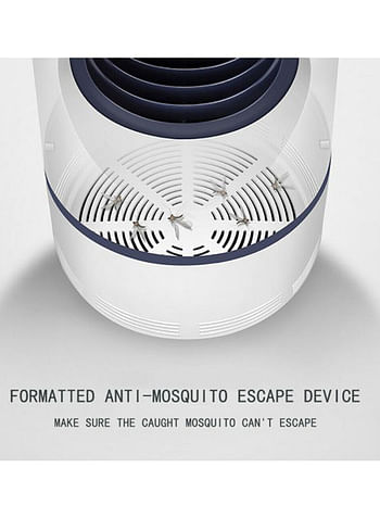 Electric Mosquito Killer Lamp White/Purple 12x21.5x12cm