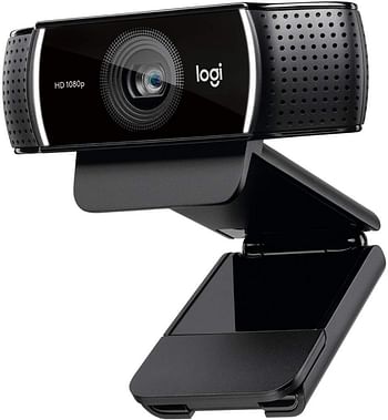 Blue Yeti 988-000432 USB Mic + C922 Pro HD Webcam-Black