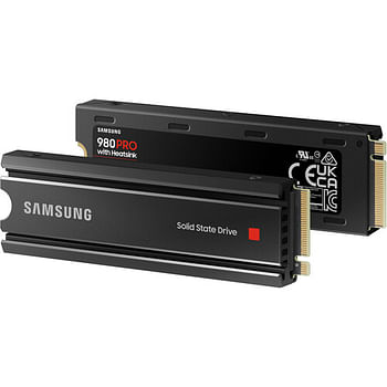 Samsung Ssd 980 Pro With Heatsink PCIe 4.0 NVME M.2 (MZ-V8P2T0CW) 2tb Black