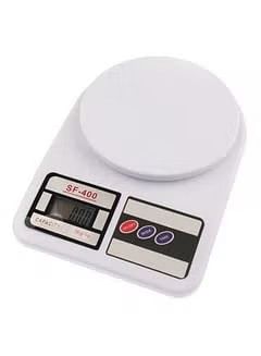 Digital Kitchen Scale White