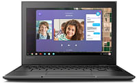 لاب توب لينوفو Chromebook 11100E بشاشة 11.6 بوصة ، ومعالج إنتل سيليرون ، وذاكرة وصول عشوائي 4 جيجابايت ، وذاكرة وصول عشوائي سعتها 16 جيجابايت ، وبطاقة رسومات إنتل عالية الدقة ، ونظام تشغيل كروم - أسود