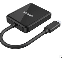 يونيتك 4K محول 60هرتز USB-C إلى HDMI 2.0 مزدوج مع شاشة MST المزدوجة