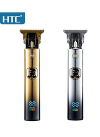 HTC Professional Rechargeable Hair Trimmer With LED Display 778T Gold/Black
