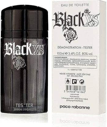 PACO RABANNE BLACK XS (M) EDT 100ML Orginal TESTER