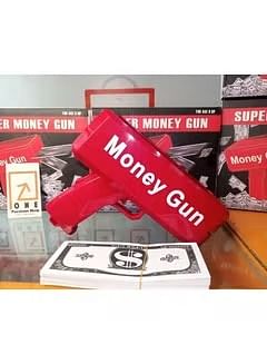 Supreme Imaginative Portable Lightweight Fun Loving Entertain For Kids Money Gun ‎With Fake Money ‎Assorted ‎10x58x24.4cm