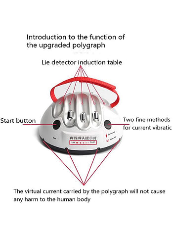 We Happy Electric Shock Lie Detector Interesting True Joke Toy Polygraph Test Entertainment Game