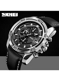 SKMEI Men's Water Resistant Chronograph Watch 9156h - 47 mm - Black.