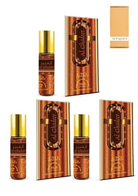 Nabeel Al Ghadeer Alcohol Free Roll On Oil Perfume 6ML 3 Pcs