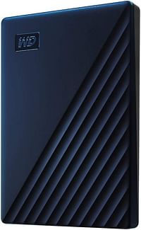 Western Digital Chromebook Hard Driver USB 3.0 Portable 2TB  (WDBB7B0020BBL-WEWM) Navy Blue