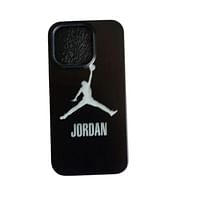 Jordan Silicon Phone Case For iPhone 14 Pro- black
