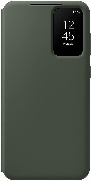 SAMSUNG Galaxy S23+ Smart View Wallet Case, Khaki